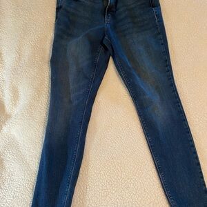 Old Navy Blue Skinny Jeans with Classic Style Size 10